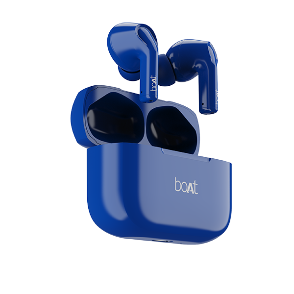 boAt Airdopes 161 | Wireless Earbuds with Massive Playback of upto 40 Hours, IPX5 Water & Sweat Resistance, IWP Technology, Type C Interface